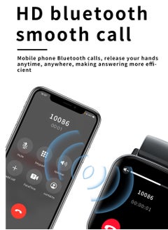 Generic Smart Watch  1.9" 300mAh Men Smart Watches Bluetooth Make/Answer Calls Fitness Modes and Sleep Modes Multi-app Message Reminder Multi Language  - Image 2