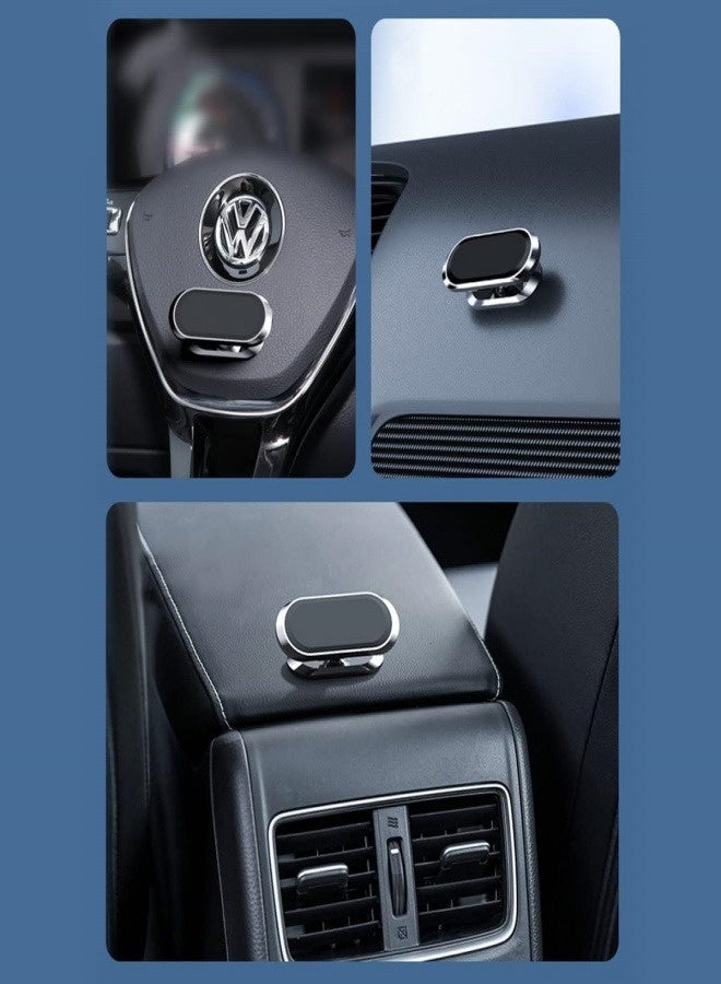 GO-DES magnetic phone holder for car Strong Magnet Car Phone Holder Car Mount 360° Adjustable Universal  Dashboard, Easy Installation Compatible with All Smartphones - Image 3