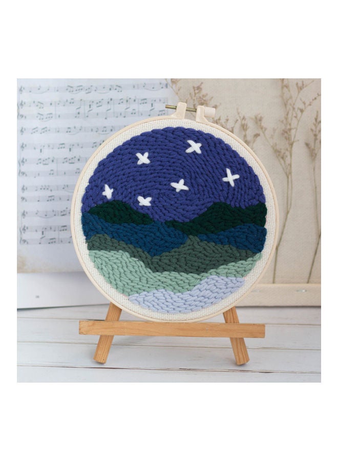 NIBEMINENT DIY Embroidery Material Kit Multicolour - Image 1