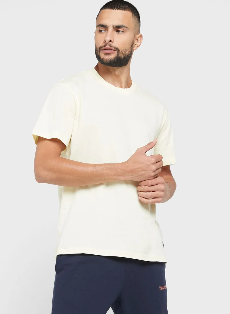 Only & Sons 2 Pack Crew Neck T-Shirt