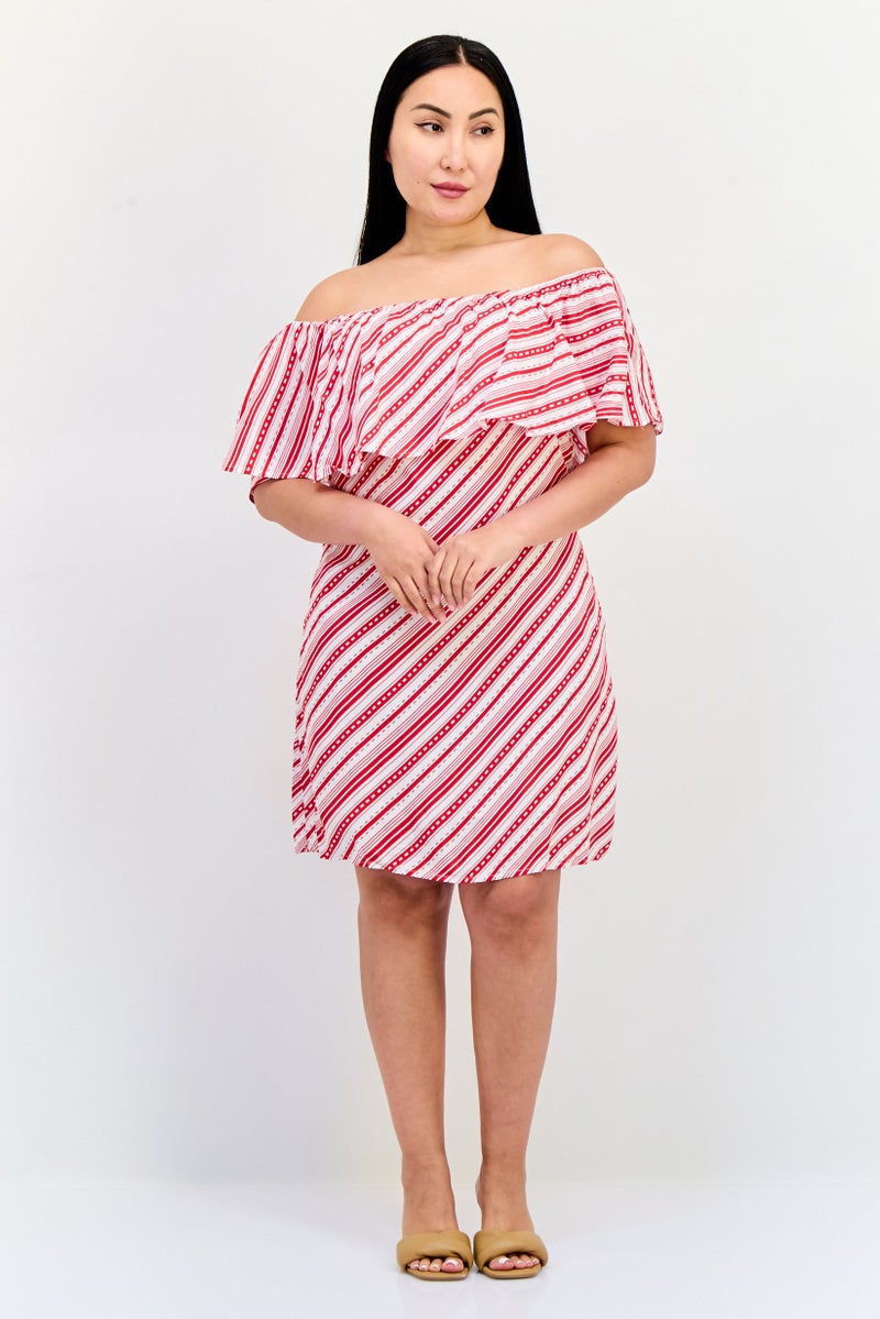 ONLY Women Stripe Mini Dress, Multicolor - Image 4