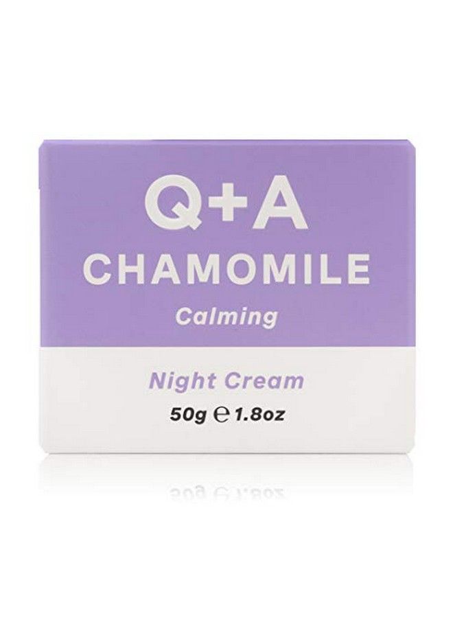 Q+A كريم البابونج الليلي مرطب فائق التهدئة يعمل أثناء نومك للحصول على بشرة رطبة ومنتعشة (1.8 أونصة سائلة) - Image 3