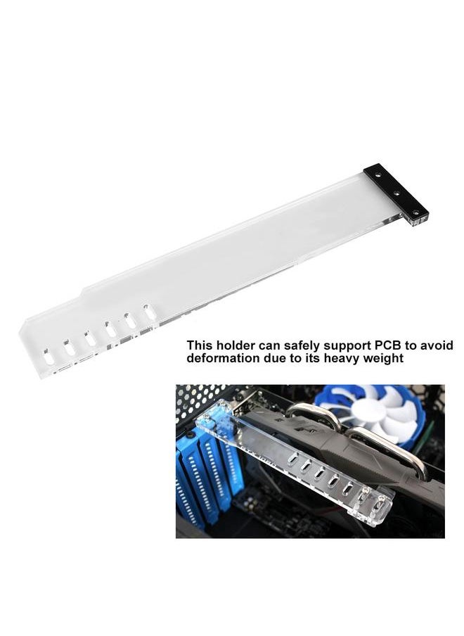 Thoraya Full Coverage Graphics Card Block for PCB PMMA Load-bearing graphic Card Hoder G1 GAMING  - Image 5