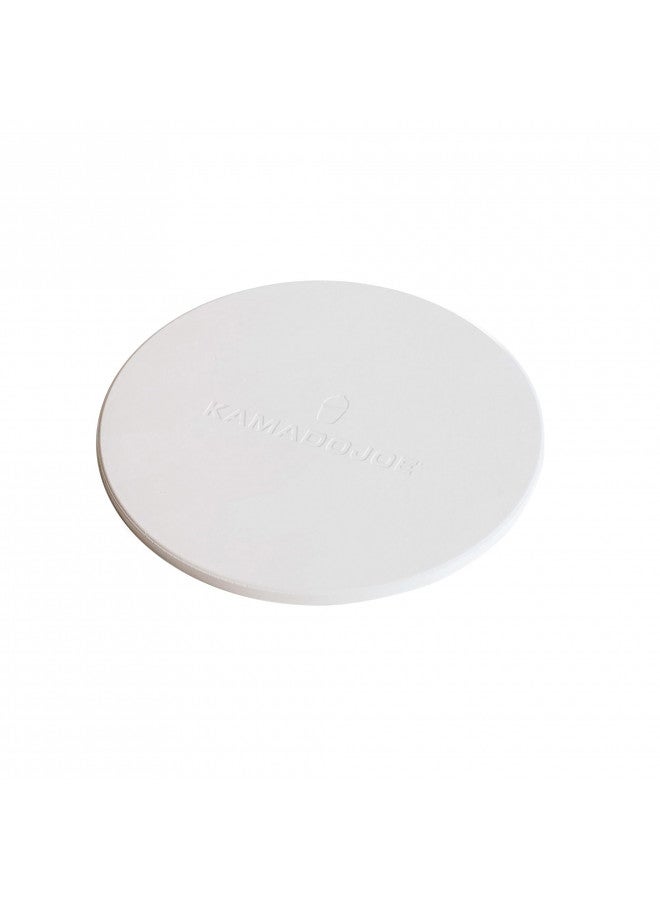 Kamado Joe Kamado Joe KJ-PS23 Ceramic Pizza Stone, White  - Image 1