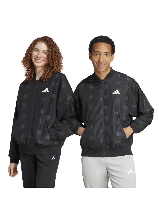 Adidas Adidas U Ksa W Jk Black Training Jackets For Unisex Xs