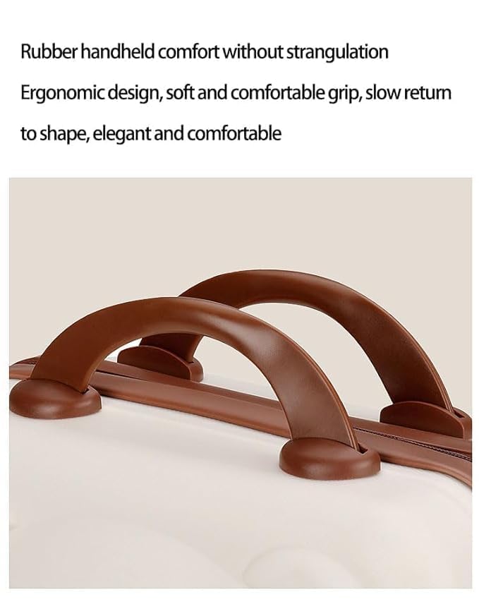 Ncry Mini Suitcase Hard Makeup Case Travel Case Toiletries Women Cartoon Travel Suitcase Storage Bag Cosmetic Case Box Beauty Makeup Case Bag with Lock System - Image 4