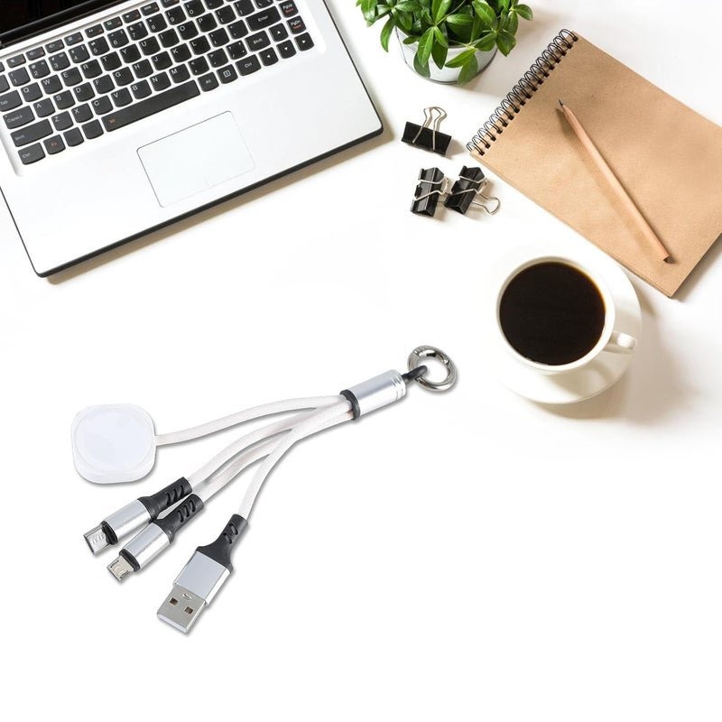 USB Charging Wire with USB, Type C Connectors Watch Charging Function for Watch 7/6 / 5/4 / 3 Device Cord - Image 2