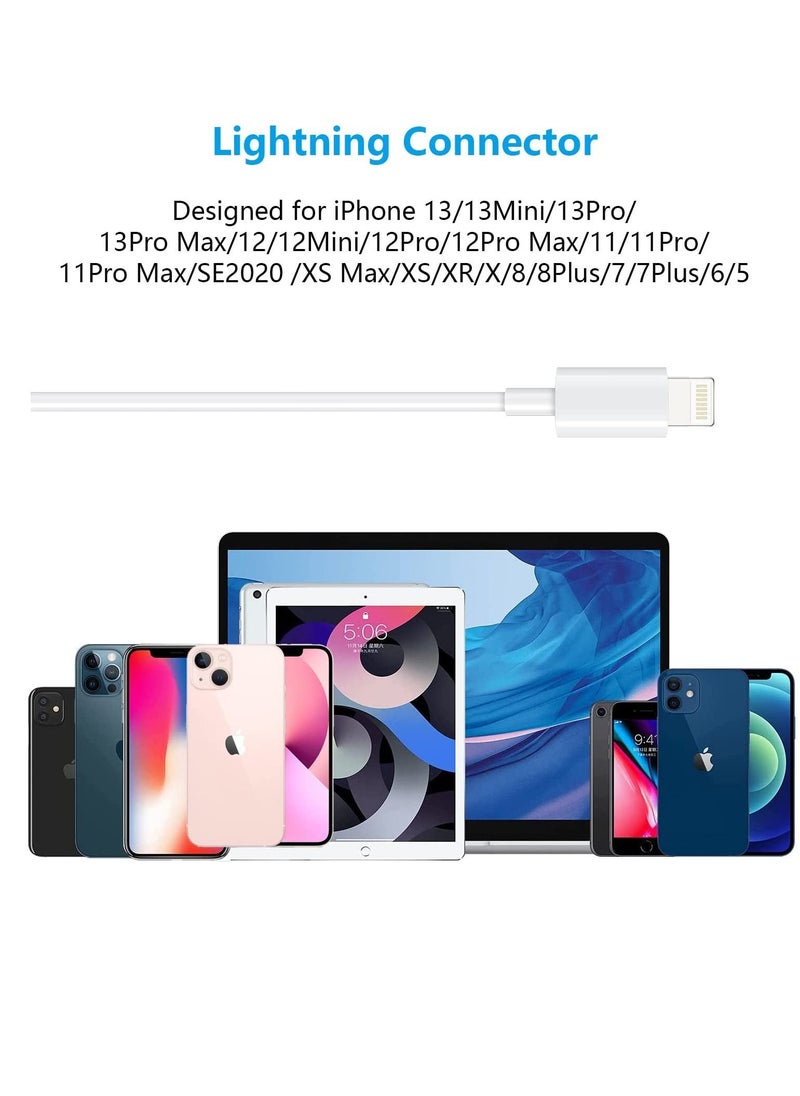 Generic Lightning Headphone Wired for iPhone 13 [Apple MFi Certified] Built-in Microphone & Volume Control, in-Ear Stereo Headset Compatible with iPhone 13 Mini/SE/12 Pro/12Pro Max/11/X/8 7-All iOS System  - Image 3