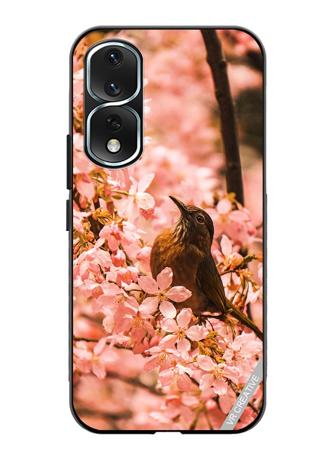 VR CREATIVE Protective Case Cover For Honor 80 Pro Beauty Bird Design Multicolour - Image 1
