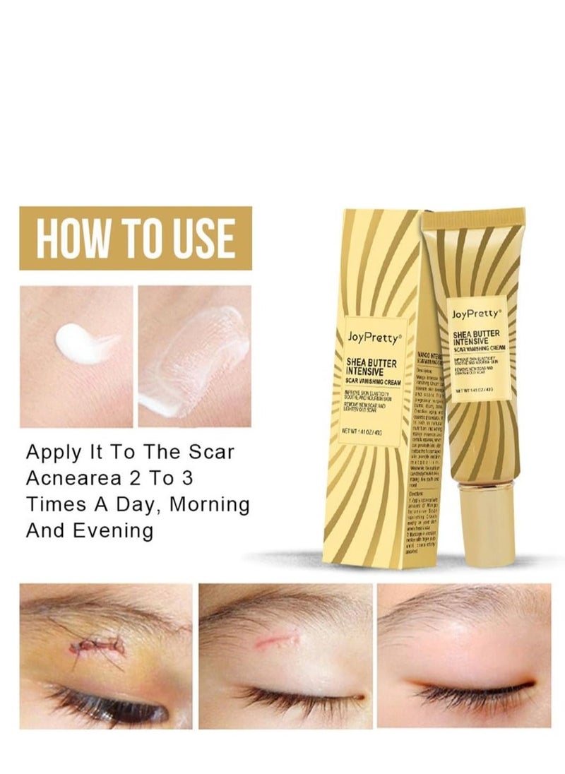 Shea Butter Intensive ,Scar Reducing Treatment, Intensive Repairing Scar Cream from Burns, Surgery 40g
