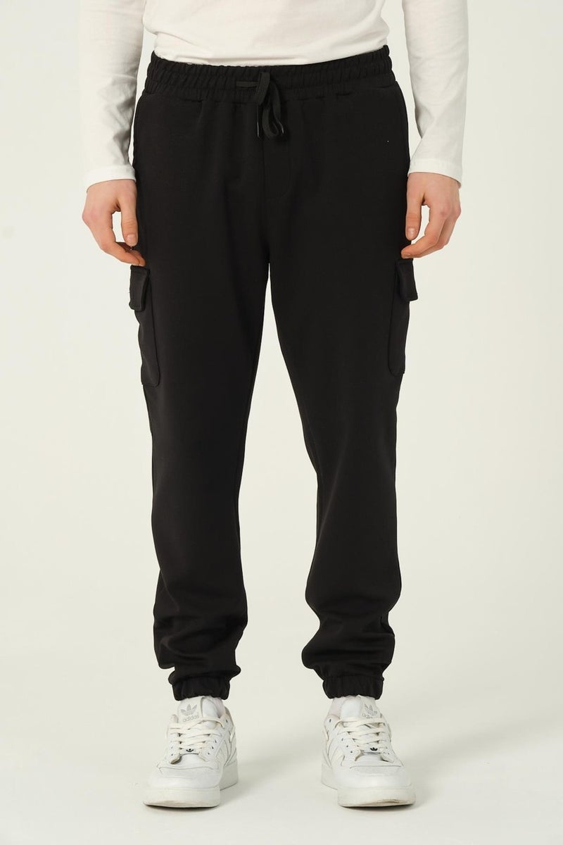 RICH Men's Cargo Pants Scuba Sweatpants  - Image 5