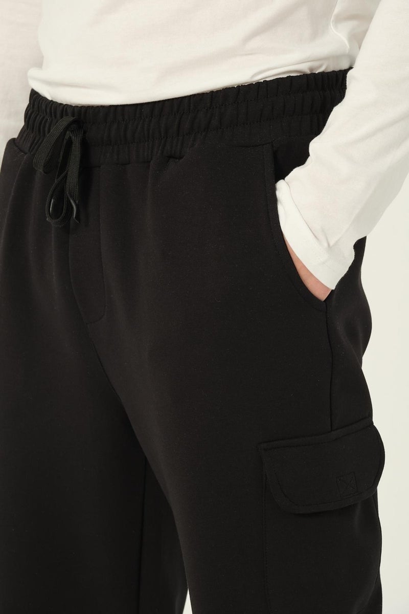 RICH Men's Cargo Pants Scuba Sweatpants  - Image 4
