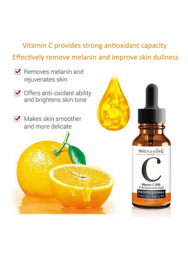 Rosarden Vitamin C Face Serum Vitamin C Serum For Face 100% Pure Vitamin C Serum For Facial Moisturizing Firming Skin And Even Skin Tone 30 Ml - Image 2