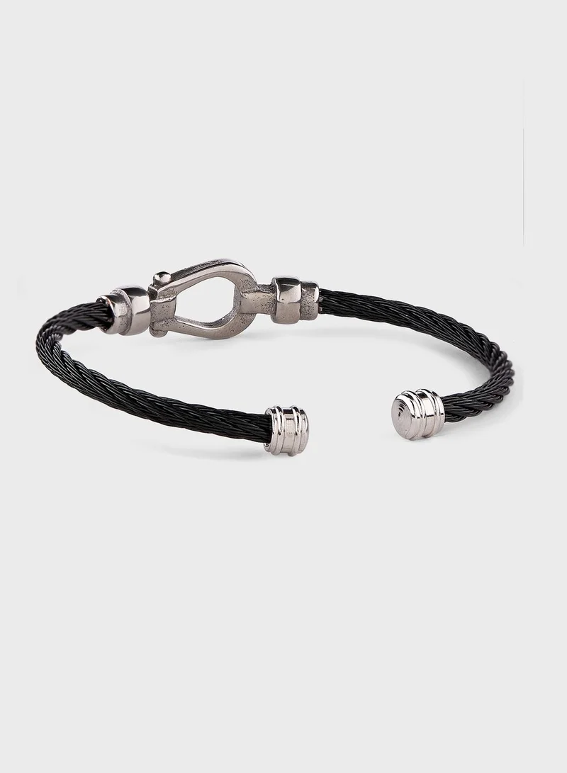 Seventy Five Casual Metal Cuff Bracelet