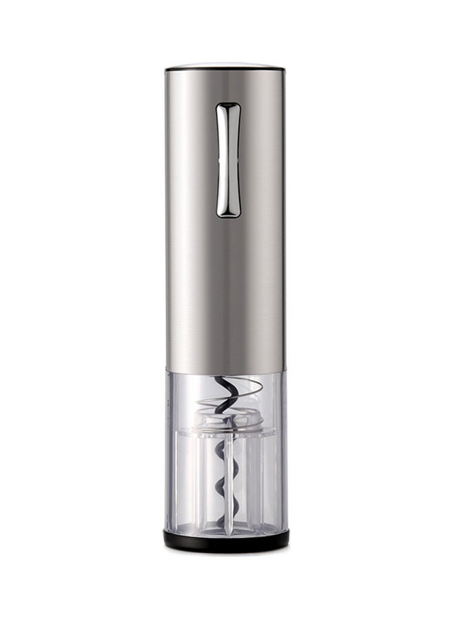 NIBEMINENT USB Rechargeable Electric Bottle Opener Silver 20x5x8.5cm - Image 1