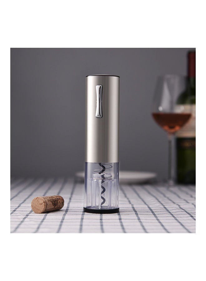 NIBEMINENT USB Rechargeable Electric Bottle Opener Silver 20x5x8.5cm - Image 5