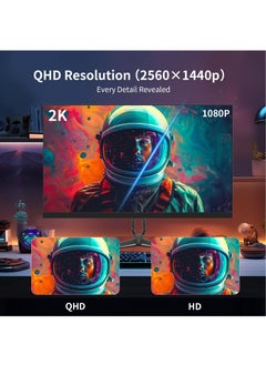 27 inch 180Hz Gaming Monitor Built-in Speakers - 2K QHD 2560x1440 Flat Screen IPS Computer PC Display, 99% sRGB Adaptive-Sync 2ms Response, 1x Display Port, 2 x HDMI and 1x USB - pzsku/Z0583F8B16FE5513D6F40Z/45/_/1725703140/bd1ca1aa-5614-42d3-be82-48d506b5a306