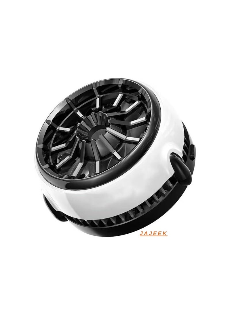 JAJEEK CX03 Cell Phone Semiconductor Magnetic Cooling Fan Radiator with Wireless Charging Function – PUBG Game Cooler for iOS & Android, Mobile Cooling for Gaming, Compact & Efficient  - Image 1