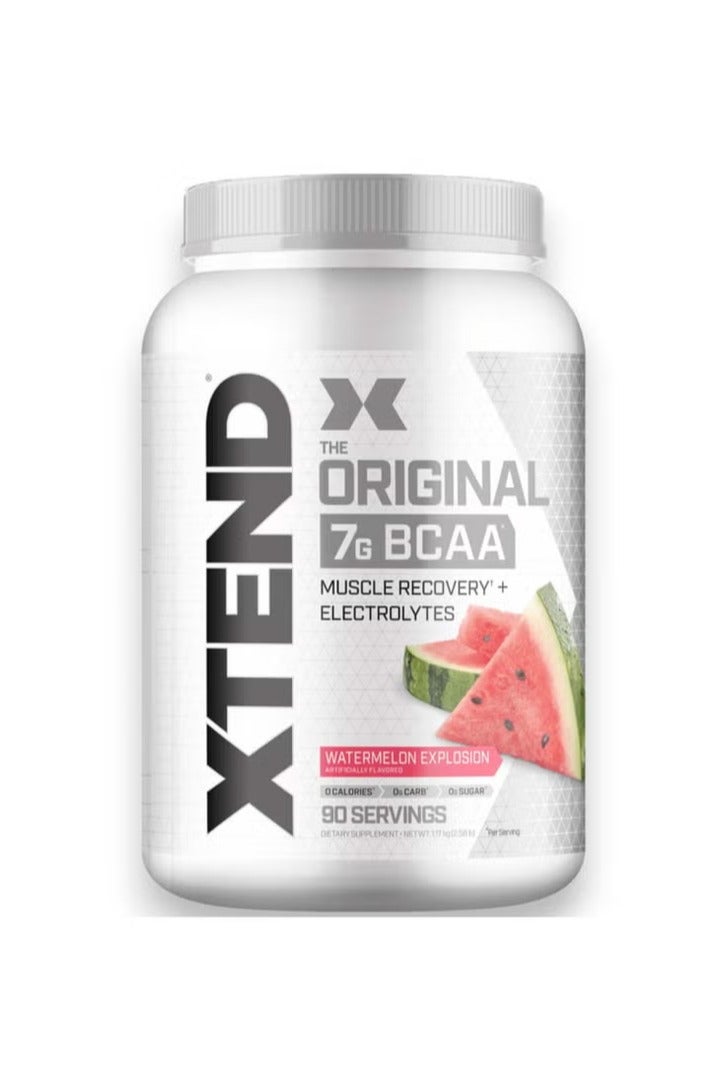 SCIVATION Xtend The Original 7G BCAA Muscle Recovery + Electrolytes, Watermelon Explosion Flavour,  90 Servings