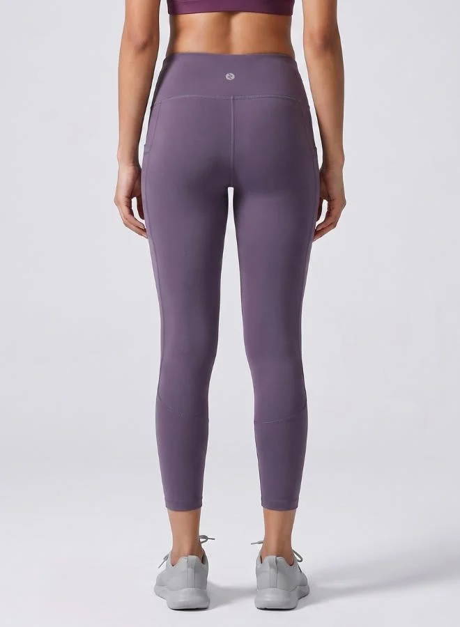 Zaecy Lilac Women's Pocketed 7/8 Legging for Women | Best Price UAE