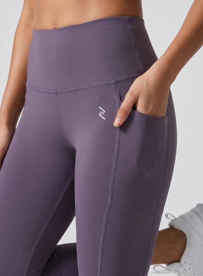 Zaecy Lilac Women's Pocketed 7/8 Legging for Women | Best Price UAE