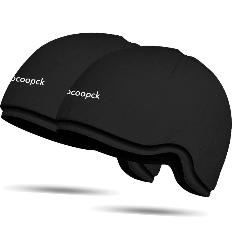 sfiocoopck 2 Packs Cold Cap for Chemotherapy Patients, Chemo Care Package for Women and Men, Migraine Ice Cap, Ice Hats for Migraines, Head Cooling Cap for Headachï¼ŒCooling Hat for Stress Relief, Cold Compress - Image 1