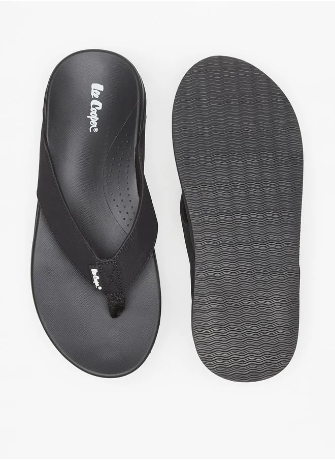 Lee Cooper Men's Logo Detail Flip Flops