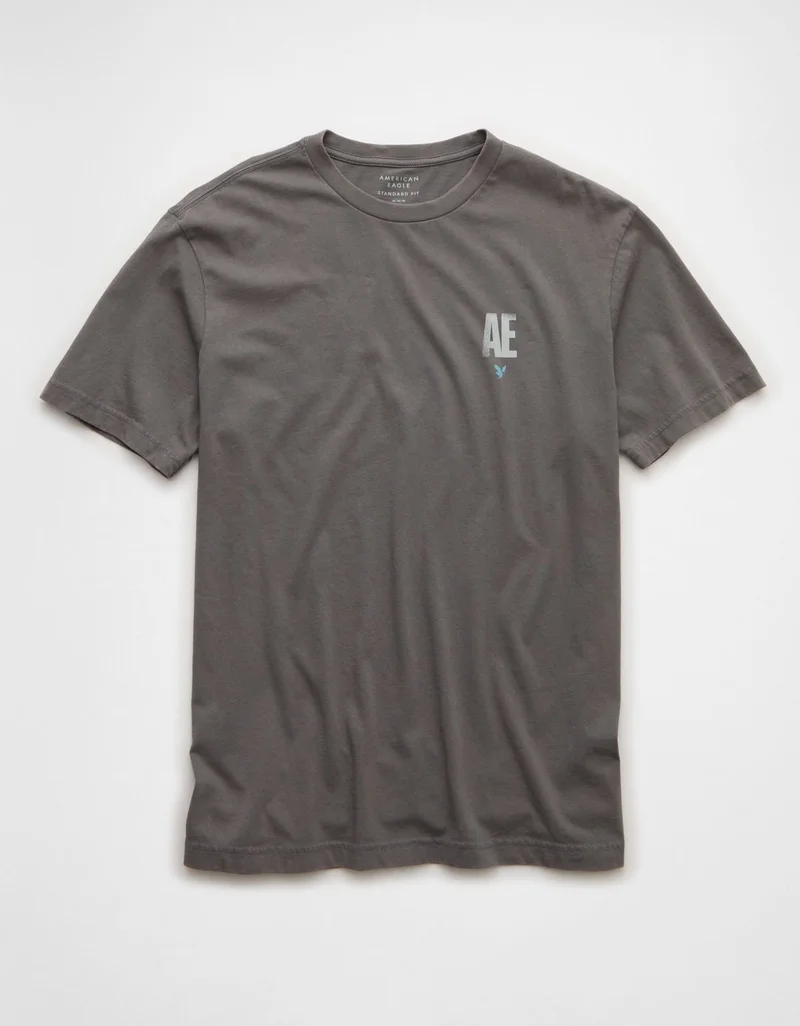 American Eagle AE Logo Graphic T-Shirt for Men | Best Price UAE
