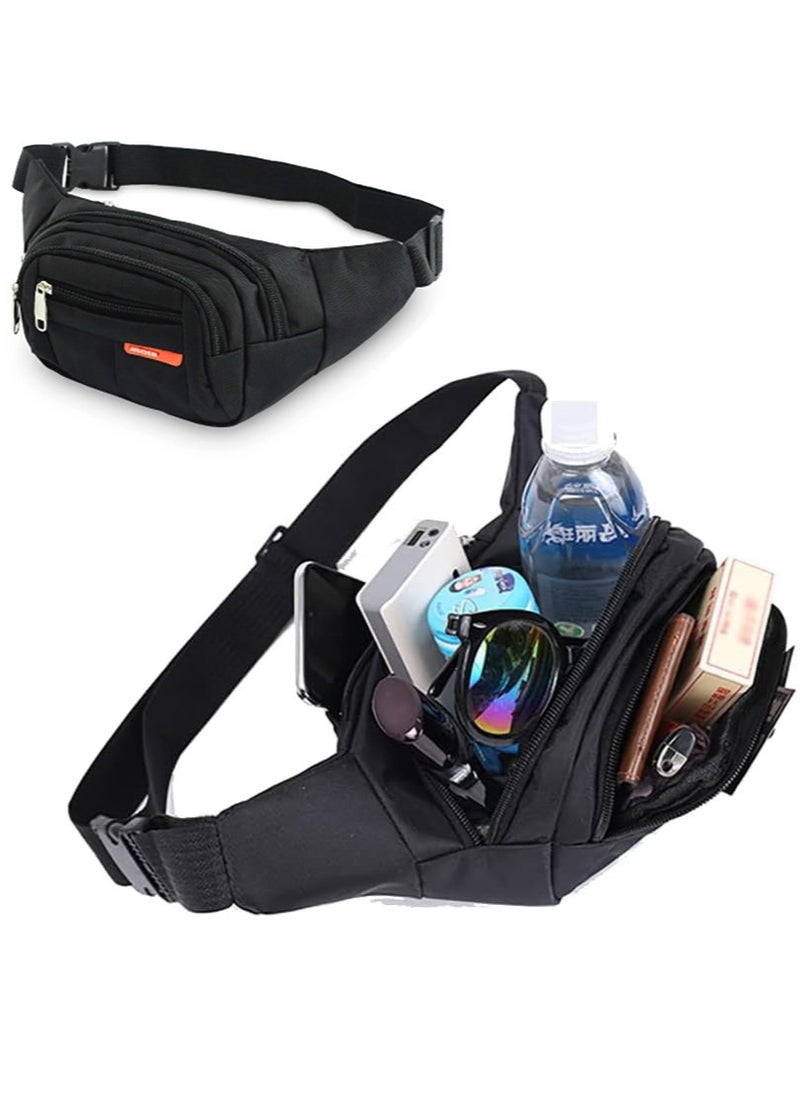 Generic - Waist Pack for Running,Crossbody Pack for Men&Women,Large Waist Bag & Hip Bag with Adjustable Strap for Outdoors Workout Traveling Casual Running Hiking Cycling - Image 1