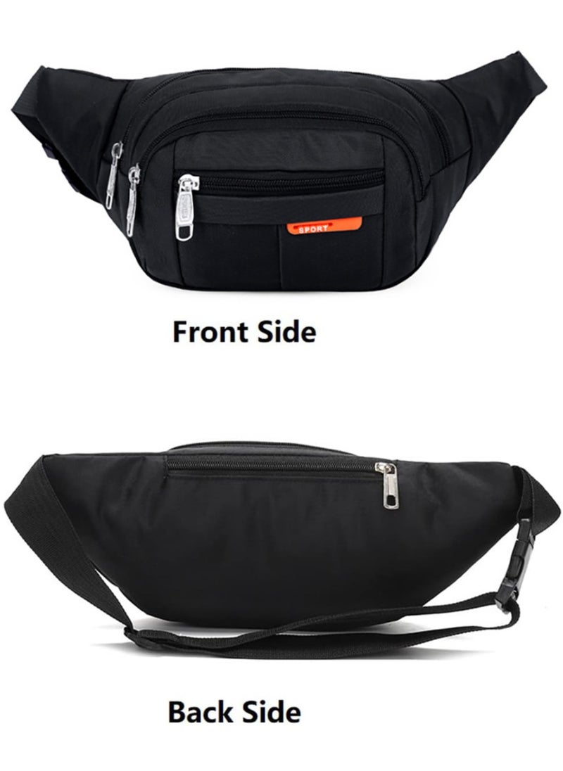 Generic - Waist Pack for Running,Crossbody Pack for Men&Women,Large Waist Bag & Hip Bag with Adjustable Strap for Outdoors Workout Traveling Casual Running Hiking Cycling - Image 1