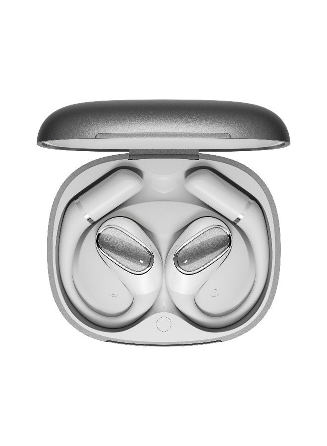 كيو سي واي Crossky R50 IPX5 Open-Ear Wireless Earphone Silver - Image 1
