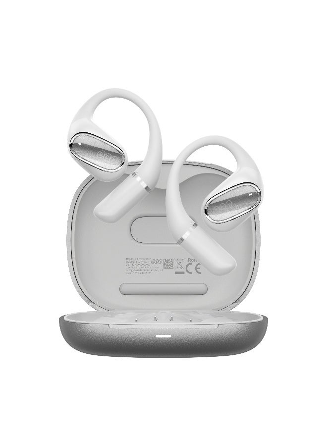 كيو سي واي Crossky R50 IPX5 Open-Ear Wireless Earphone Silver - Image 2