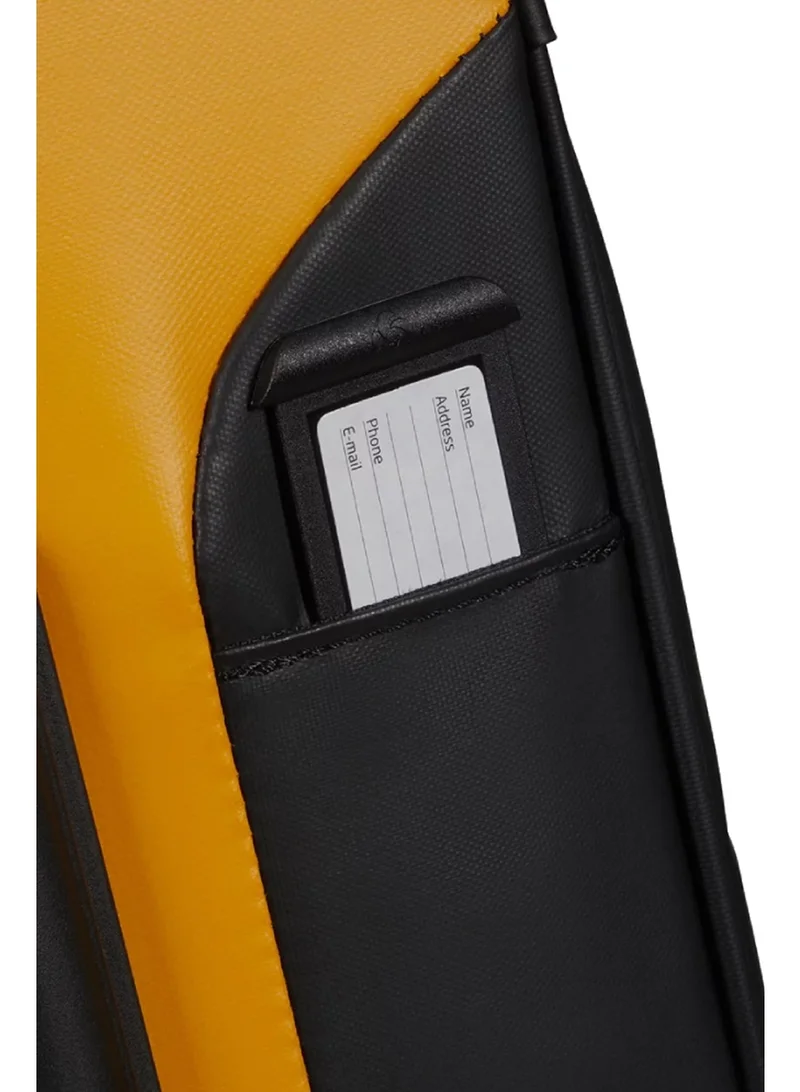 Samsonite  Ecodiver Wheeled Duffle Bag 79 cm / 29 inch, Yellow|Reflective Pattern|TSA Lock|ID Tag|Spacious Interior|Water Repellent Material|Recyclex Material Technology - 2 Years International Warranty  | Best Price UAE