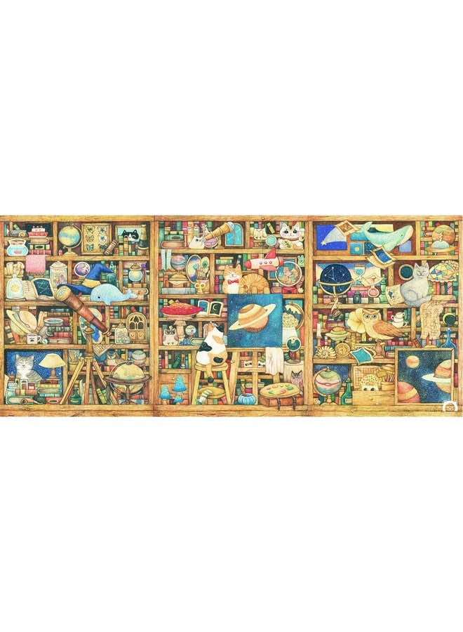 Pintoo Jigsaw Puzzles 900 Piece for Adults - Cotton Lion - Astronomical Collection Cabinet Beautiful Plastic Puzzle for Home Decor Zero Dust Easy Storage [H3579] - Image 1