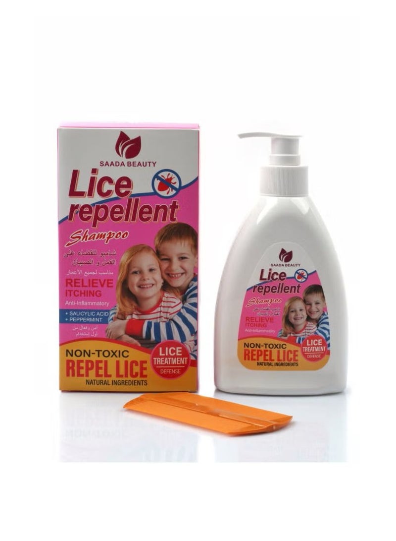 SAADA BEAUTY A set to combat head lice and its eggs, shampoo and lice spray suitable for all ages - Image 3
