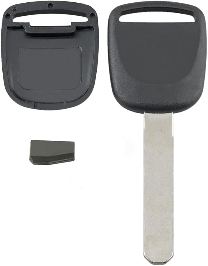 Honda Civic CR-V Element Odyssey S2000 Uncut Ignition Transponder Key 2003 2005 Black - Image 5