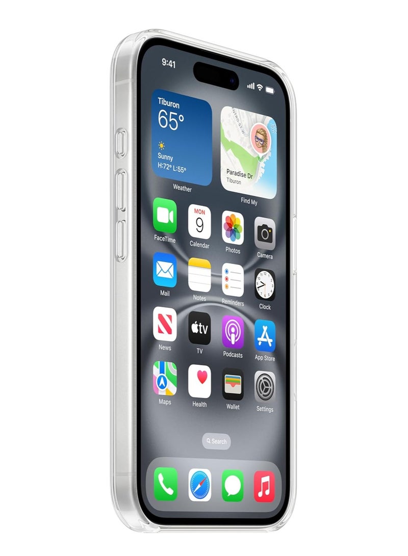 eBarakah iPhone 16 Silicone Case Compatible with MagSafe | (MagU), Revolutionary iCrystal Tech Clear Cover, Miltary Grade Protection, Anti-Scratch, Camera Protective, Magnetic Ultra Slim for iPhone 16 Accessories | MagSafe Compatible iPhone Cover - Image 5