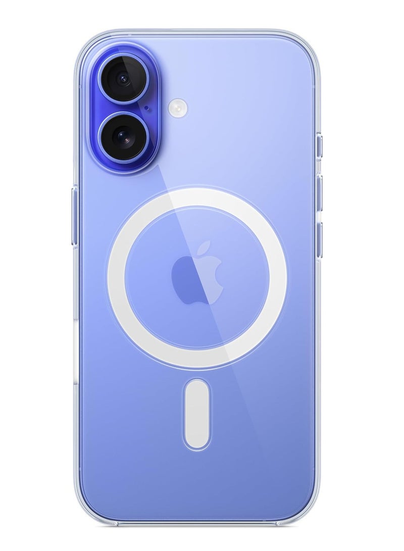 eBarakah iPhone 16 Silicone Case Compatible with MagSafe | (MagU), Revolutionary iCrystal Tech Clear Cover, Miltary Grade Protection, Anti-Scratch, Camera Protective, Magnetic Ultra Slim for iPhone 16 Accessories | MagSafe Compatible iPhone Cover - Image 4