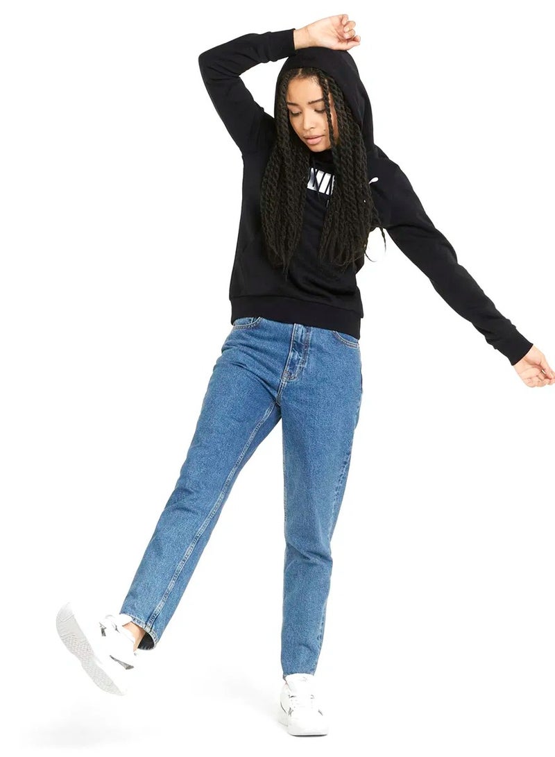 PUMA Ess+ Metallic Logo Hoodie Tr  Black-  - Image 3