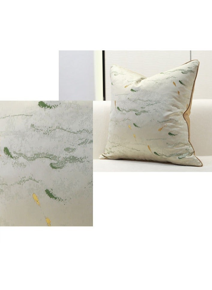 Modern New Chinese Style Redwood Classical Sofa Jacquard Cushion Bedhead Pillow Pillow Office Waist Pillow Large Pillow Without Core  - Image 2