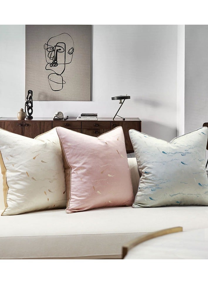 Modern New Chinese Style Redwood Classical Sofa Jacquard Cushion Bedhead Pillow Pillow Office Waist Pillow Large Pillow Without Core  - Image 3