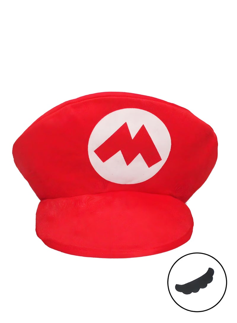Nintendo Super Mario Brothers Mario Hat, Red - Image 1