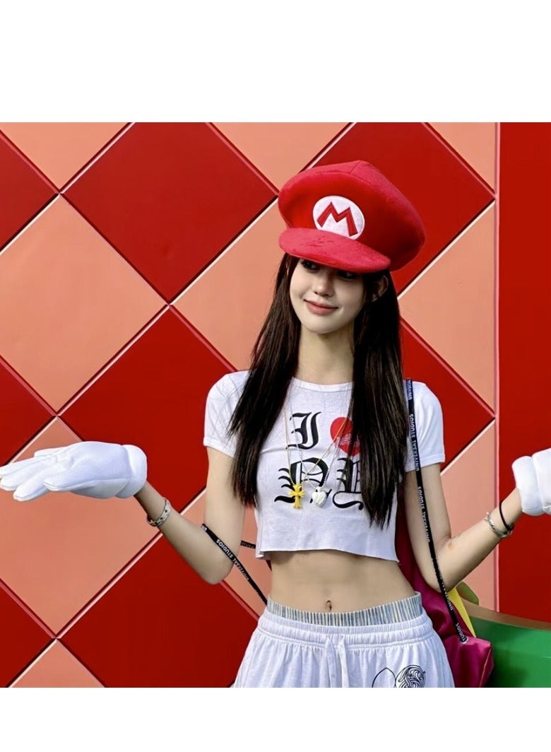 Nintendo Super Mario Brothers Mario Hat, Red - Image 5