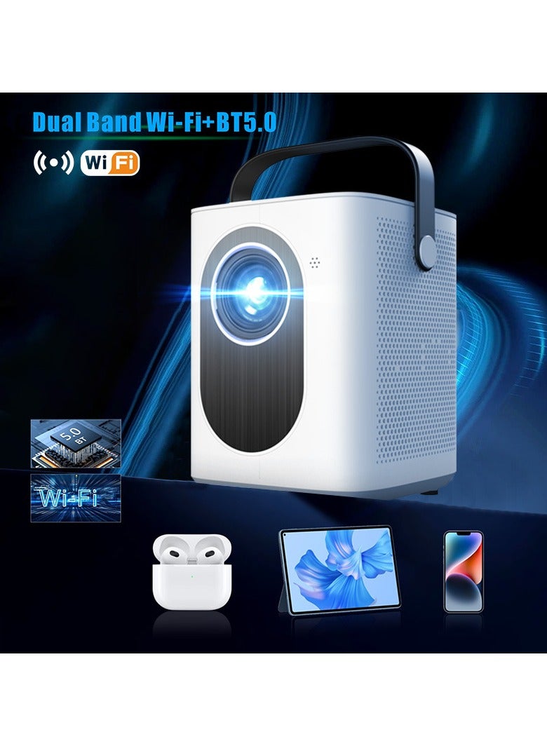Projector home portable 1080P HD projector cell phone wireless small projector new product  - Image 4