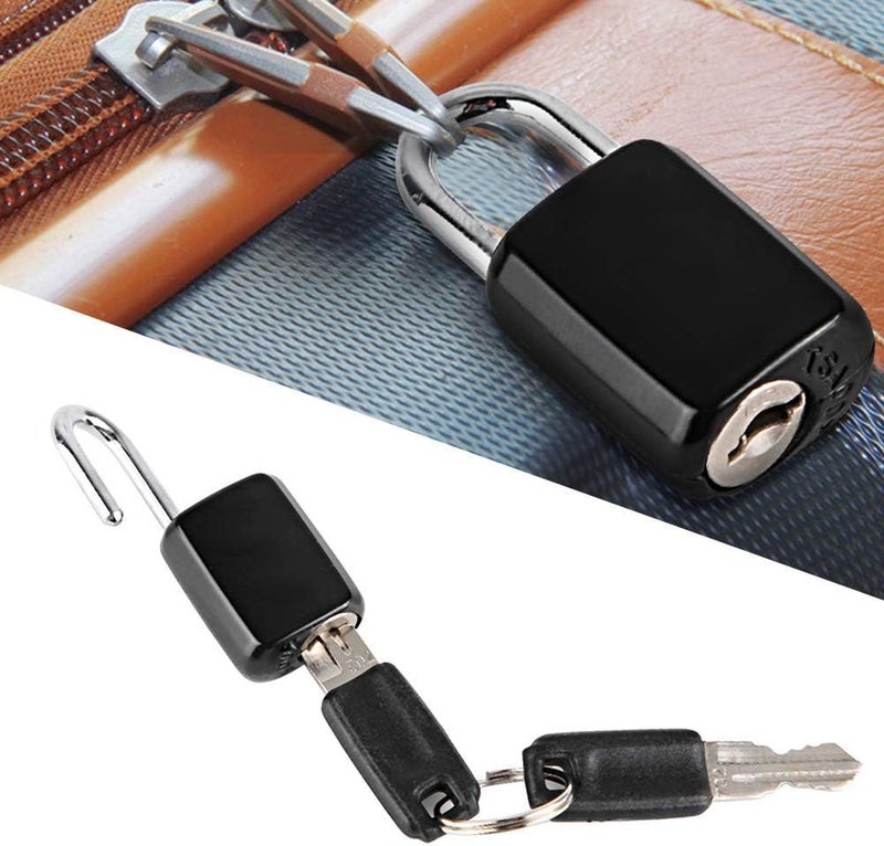 Security Lock, TSA Luggage Key Travel Lock Custom Suitcase Mini Combination Padlocks Lock with Key for Suitcase, Box, Bag - Image 3