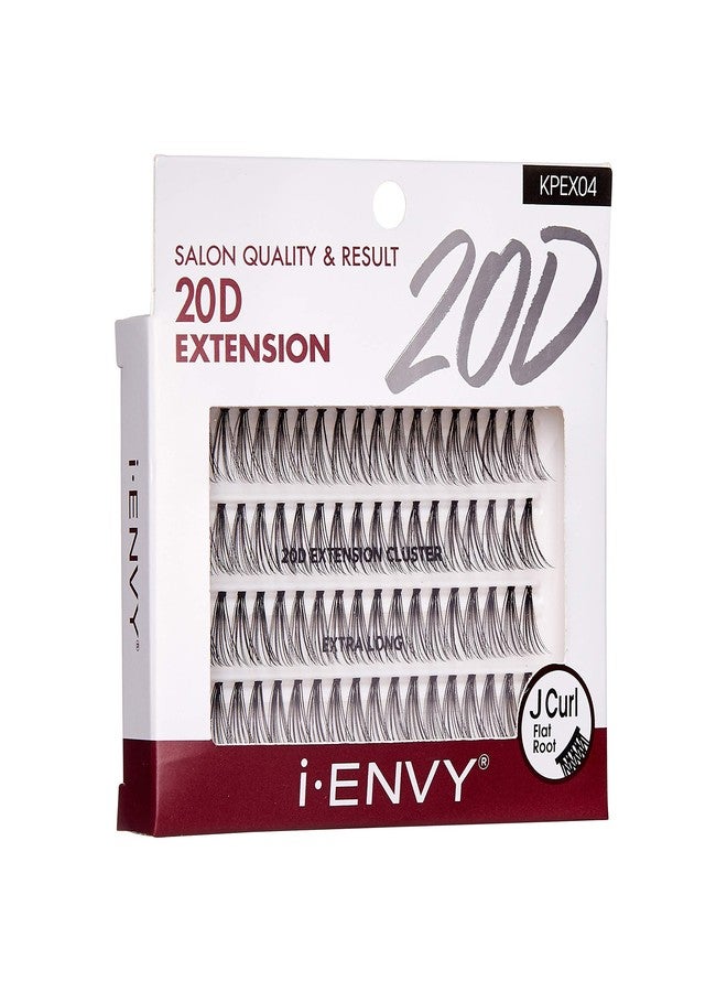 i.Envy i-ENVY 20D Extension Cluster Individual Lashes (Extra Long, 3 PACK) - Image 3