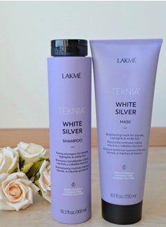 LAKME Lakme Teknia Silver White Enhancing Gray & Oil Shampoo & Mask 250 ml 
