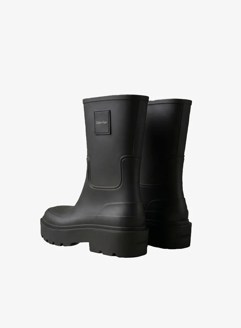 Calvin Klein  Heeled Flexible Lug Sole Rain Boots for Women | Best Price UAE