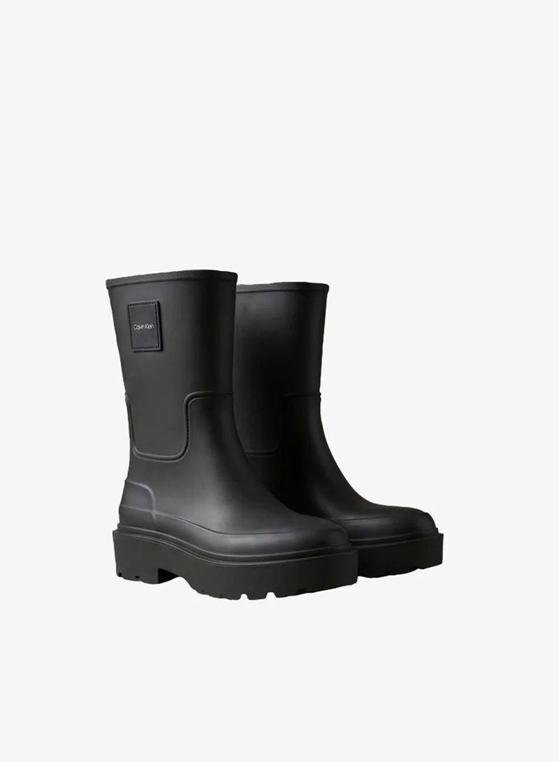 Calvin Klein  Heeled Flexible Lug Sole Rain Boots for Women | Best Price UAE