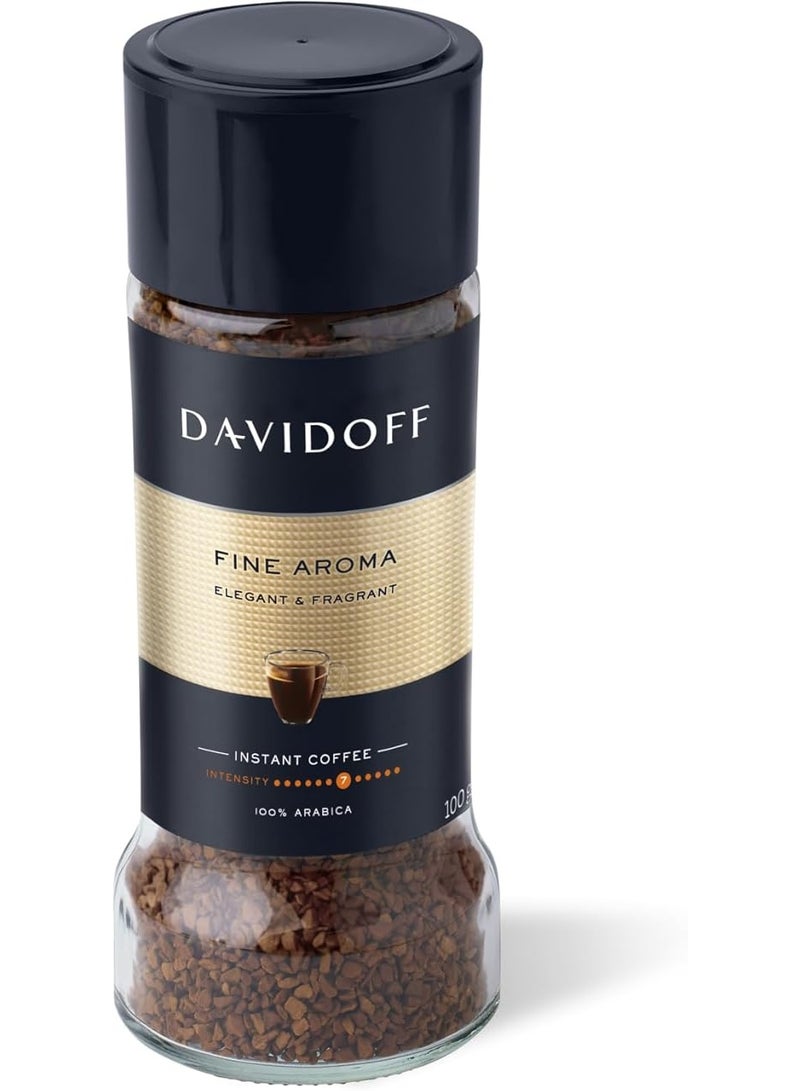 دافيدوف قهوة فاين اروما جراند كوفي من دافيدوف كافيه، 100 جرام، أرض، برطمان - Image 1